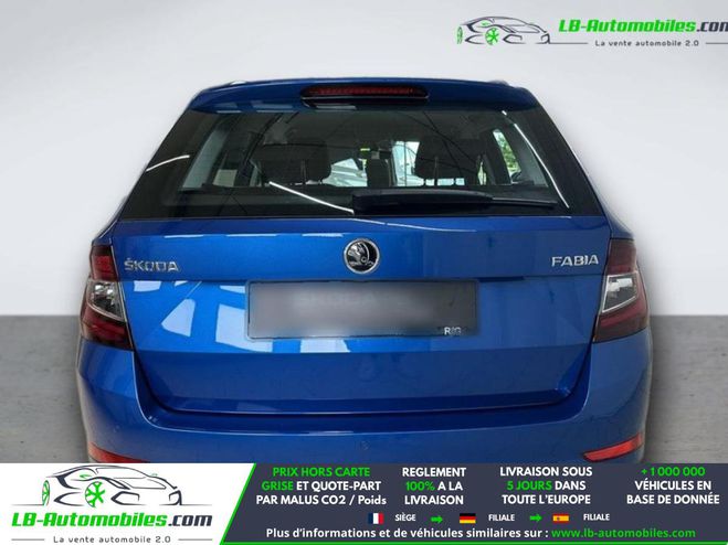 Skoda Fabia 1.0 TSI 110 ch BVM Bleu M�tallique de 2019