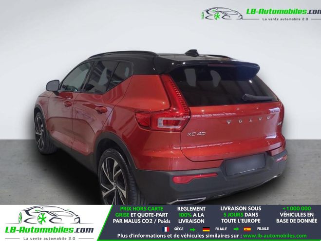 Volvo XC40 D4 AWD  190 ch BVA Rouge M�tallique de 2018