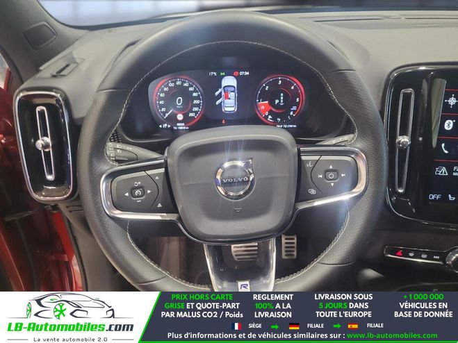 Volvo XC40 D4 AWD  190 ch BVA Rouge M�tallique de 2018