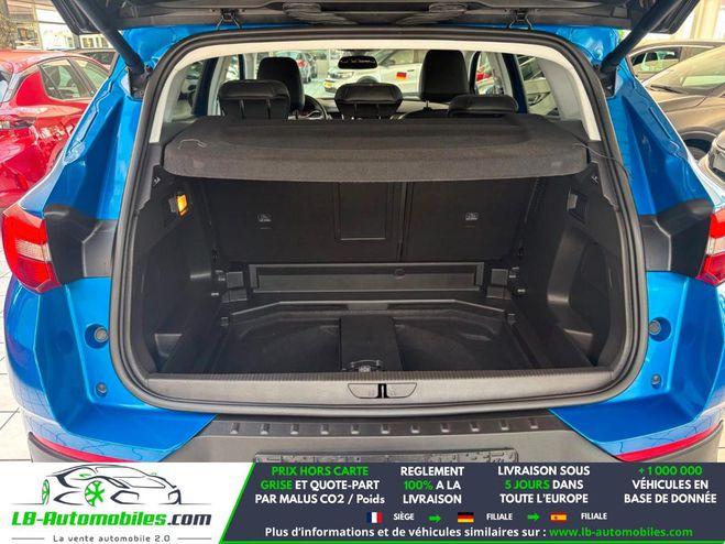 Opel Grandland X 1.2 Turbo 130 ch BVA Bleu M�tallique de 2017