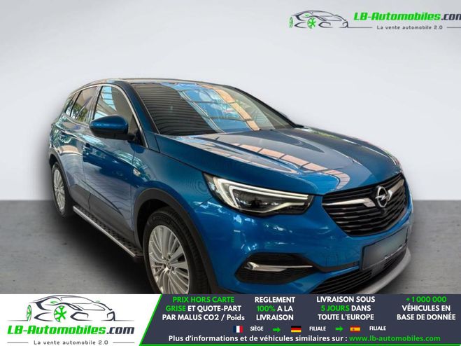 Opel Grandland X 1.2 Turbo 130 ch BVA Bleu M�tallique de 2017