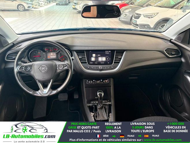 Opel Grandland X 1.2 Turbo 130 ch BVA Bleu M�tallique de 2017