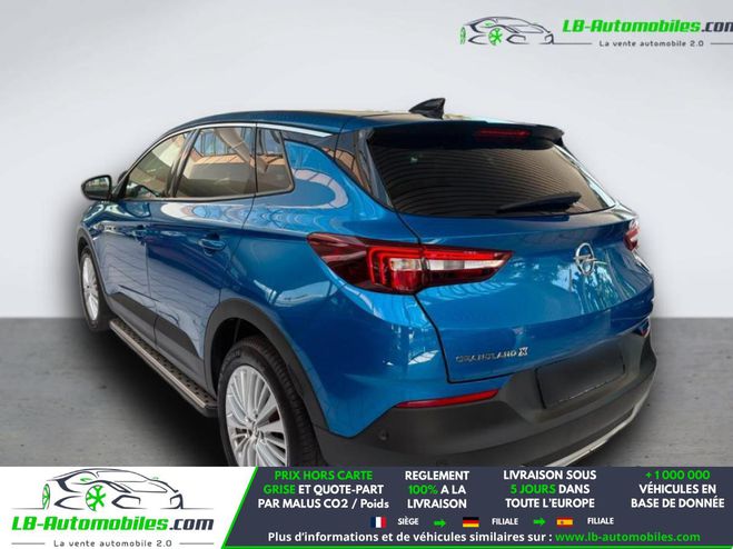 Opel Grandland X 1.2 Turbo 130 ch BVA Bleu M�tallique de 2017