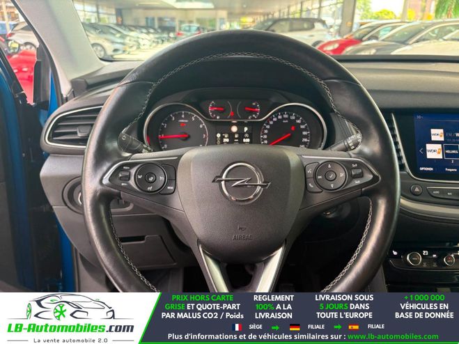 Opel Grandland X 1.2 Turbo 130 ch BVA Bleu M�tallique de 2017