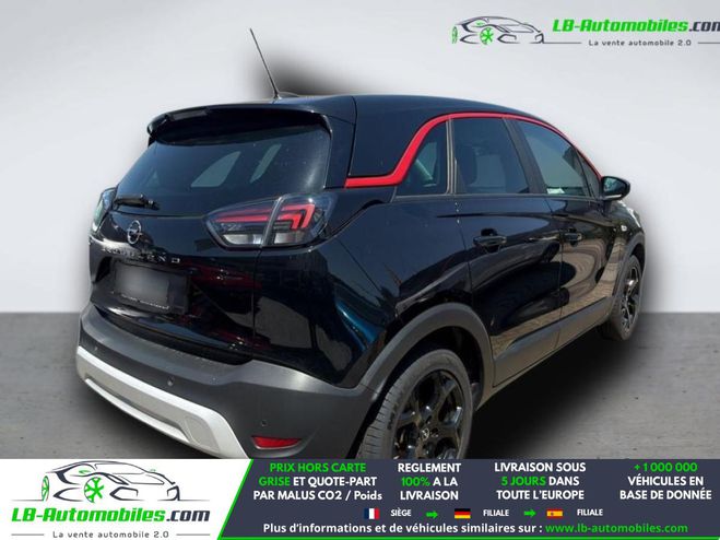 Opel Crossland 1.2 Turbo 130 ch BVM Noir de 2021