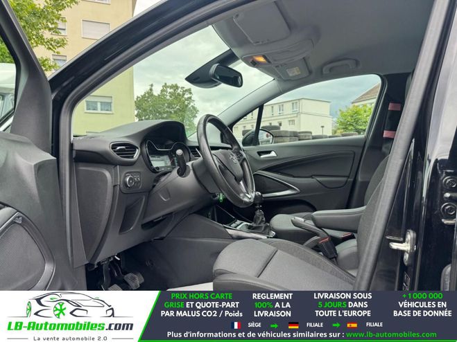 Opel Crossland 1.2 Turbo 130 ch BVM Noir M�tallique de 2021