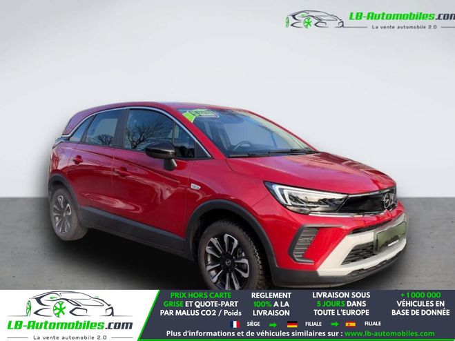 Opel Crossland 1.2 Turbo 130 ch BVA Rouge M�tallique de 2023