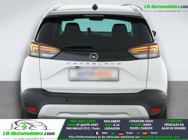 Opel Crossland 1.2 Turbo 130 ch BVA Blanc M�tallique de 2021