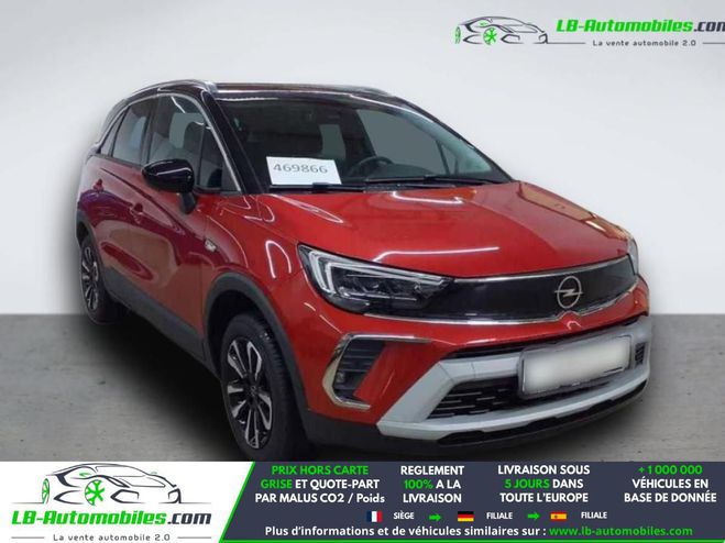 Opel Crossland 1.2 Turbo 130 ch BVM Rouge M�tallique de 2022