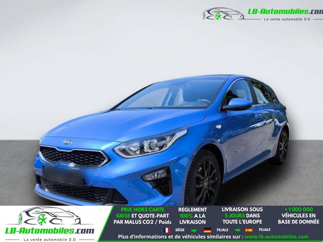 Kia Ceed 1.4 T-GDi 140 ch BVA Bleu M�tallique de 2020