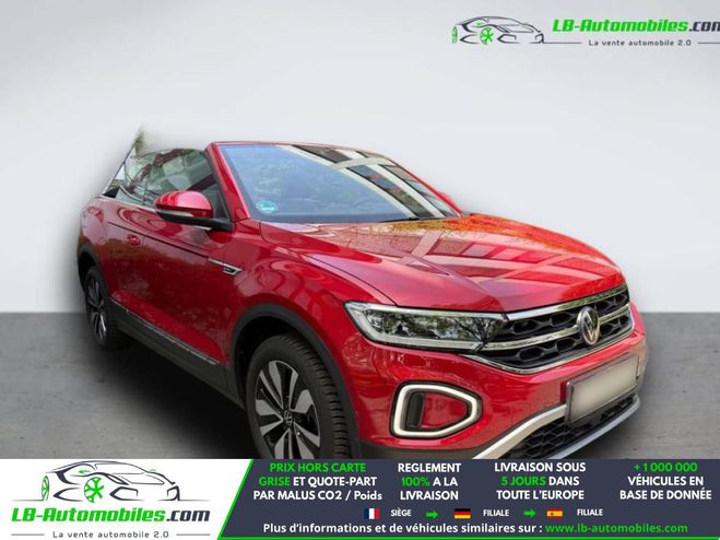 Volkswagen T-Roc Cabriolet 1.0 TSI 110 Start/Stop BVM Rouge M�tallique de 2023
