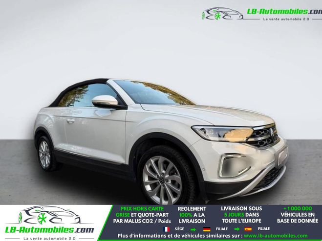 Volkswagen T-Roc Cabriolet 1.0 TSI 110 Start/Stop BVM Blanc M�tallique de 2023