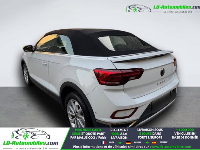 Volkswagen T-Roc Cabriolet 1.0 TSI 110 Start/Stop BVM Blanc M�tallique de 2023