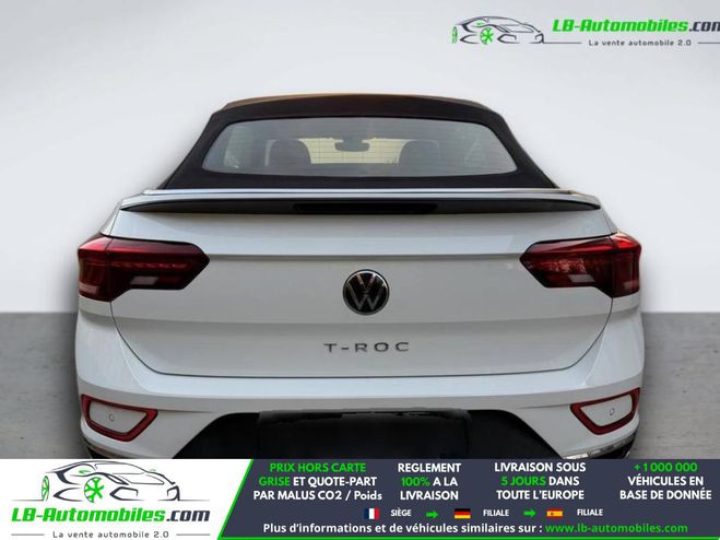 Volkswagen T-Roc Cabriolet 1.0 TSI 110 Start/Stop BVM Blanc M�tallique de 2023