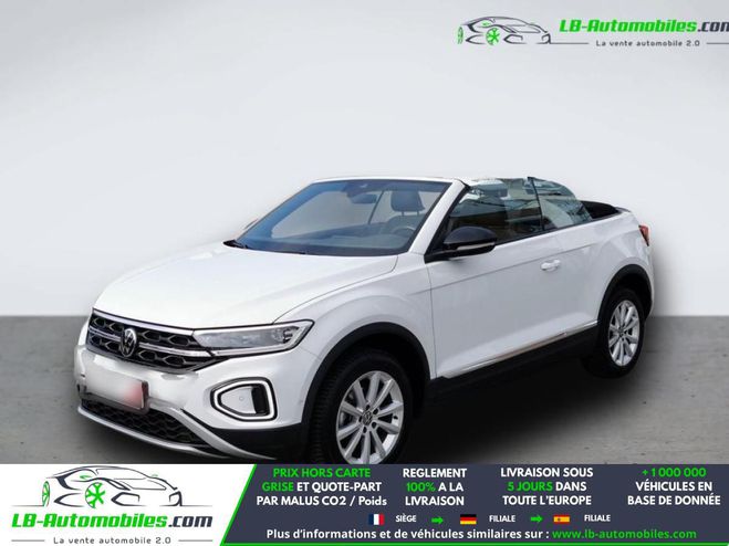 Volkswagen T-Roc Cabriolet 1.0 TSI 110 Start/Stop BVM Noir de 2022
