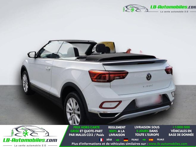 Volkswagen T-Roc Cabriolet 1.0 TSI 110 Start/Stop BVM Noir de 2022