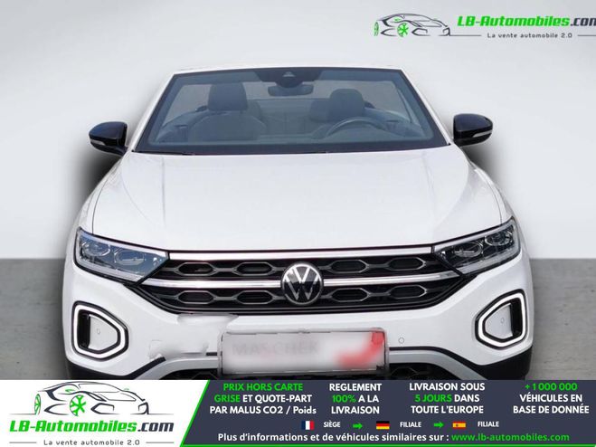 Volkswagen T-Roc Cabriolet 1.0 TSI 110 Start/Stop BVM Noir de 2022