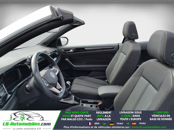 Volkswagen T-Roc Cabriolet 1.0 TSI 110 Start/Stop BVM Noir de 2022