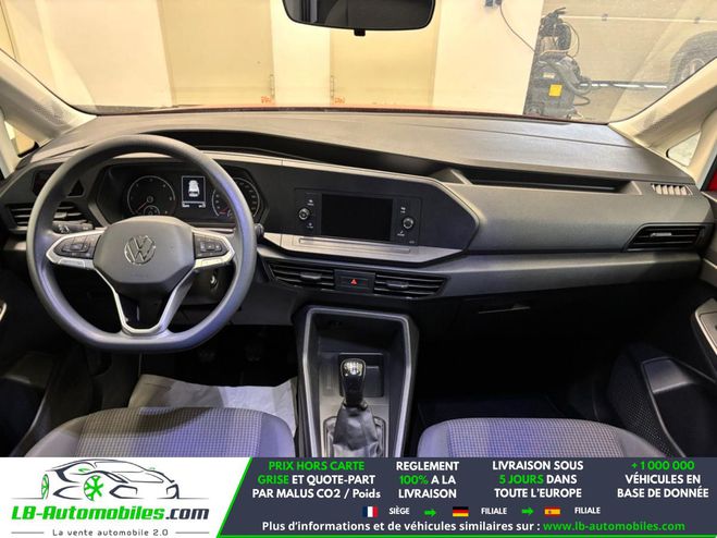 Volkswagen Caddy 2.0 TDI 122 BVM Rouge de 2021