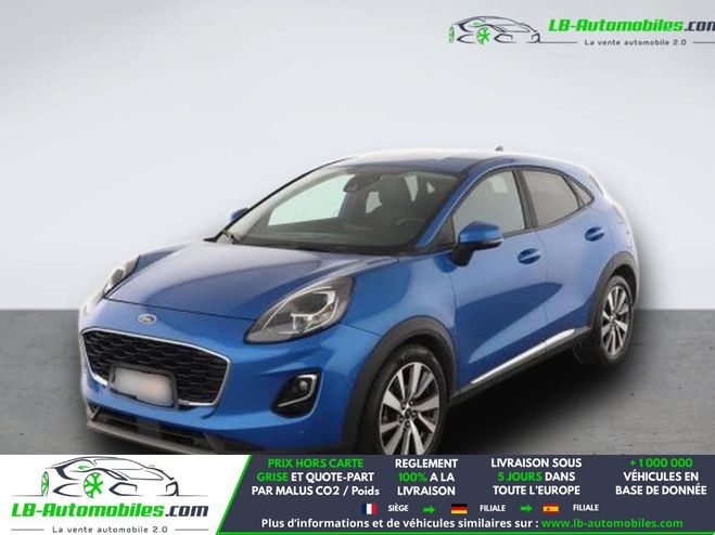 Ford Puma 1.0 EcoBoost 125 ch mHEV BVA Bleu M�tallique de 2021