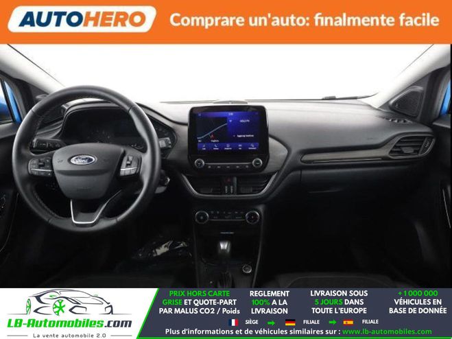 Ford Puma 1.0 EcoBoost 125 ch mHEV BVA Bleu M�tallique de 2021