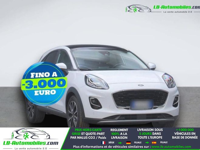 Ford Puma 1.0 EcoBoost 125 ch mHEV BVA Blanc M�tallique de 2022