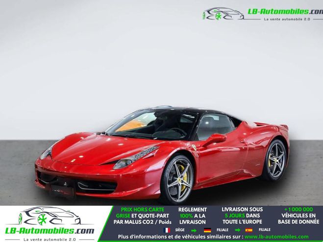 Ferrari 458 4.5 V8 570ch Rouge M�tallique de 2012