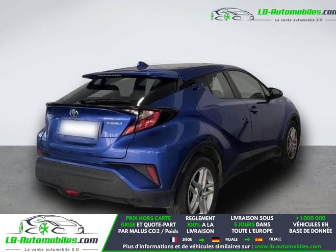Toyota C HR Hybride 1.8L 122 ch BVA Bleu de 2021