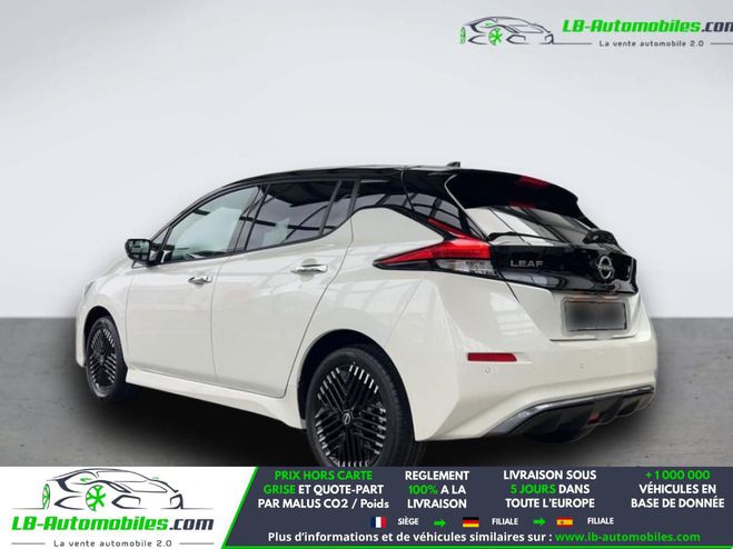 Nissan Leaf Electrique 62kWh 217 ch Blanc M�tallique de 2024