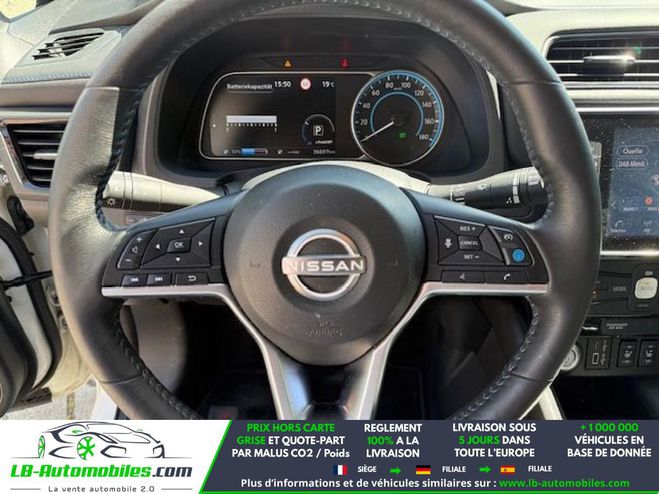 Nissan Leaf Electrique 62kWh 217 ch Blanc M�tallique de 2022