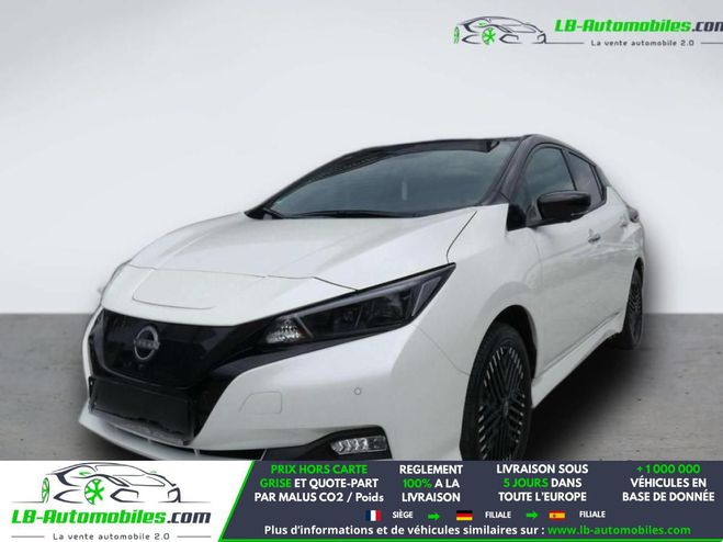 Nissan Leaf Electrique 62kWh 217 ch Blanc M�tallique de 2023