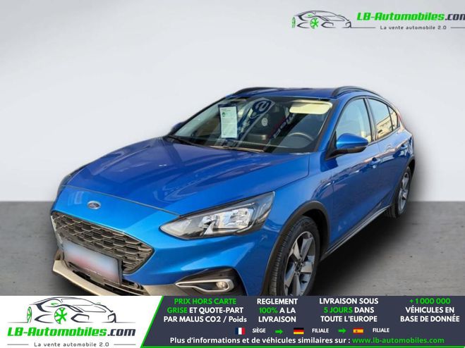Ford Focus 1.0 Flexifuel 125 mHEV BVM Bleu M�tallique de 2021