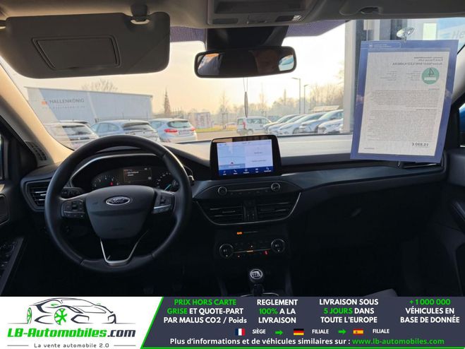 Ford Focus 1.0 Flexifuel 125 mHEV BVM Bleu M�tallique de 2021
