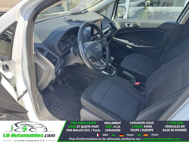 Ford Ecosport 1.0 EcoBoost 100ch BVM Blanc de 2020