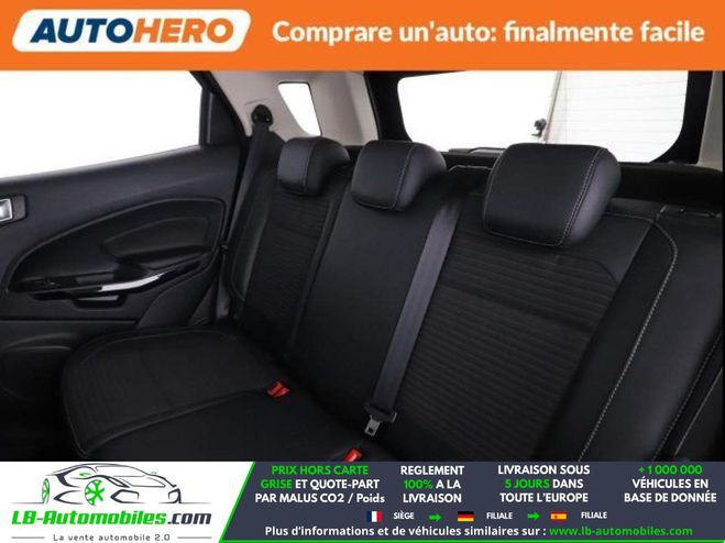Ford Ecosport 1.0 EcoBoost 100ch BVM Noir M�tallique de 2018