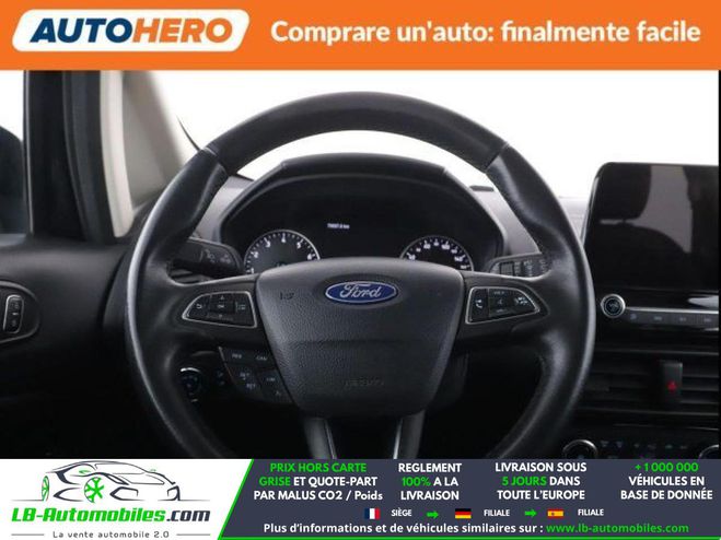 Ford Ecosport 1.0 EcoBoost 100ch BVM Noir M�tallique de 2018