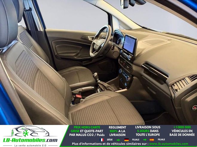 Ford Ecosport 1.0 EcoBoost 100ch BVM Bleu M�tallique de 2018