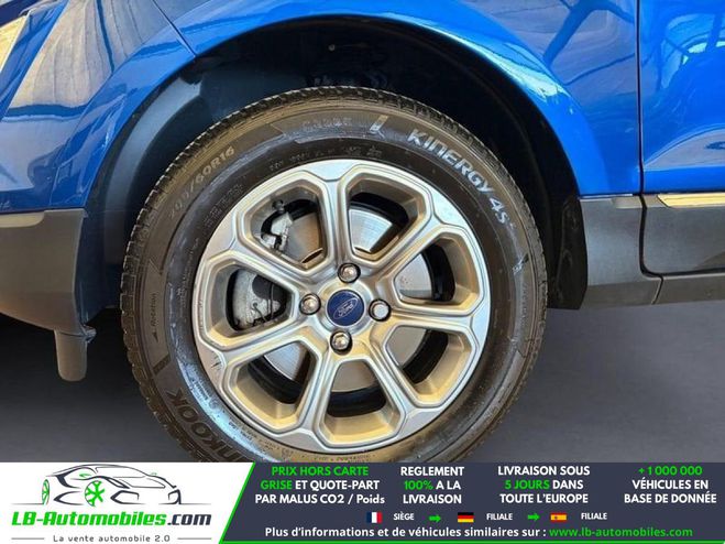 Ford Ecosport 1.0 EcoBoost 100ch BVM Bleu M�tallique de 2018