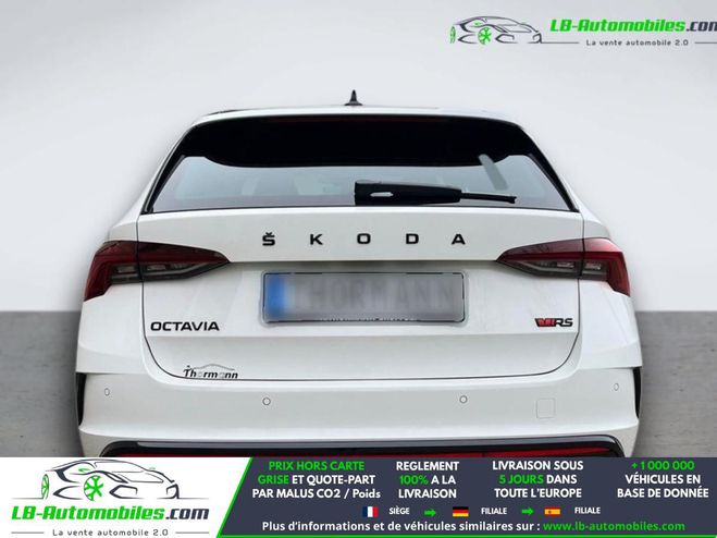 Skoda Octavia 2.0 TDI 200 ch BVA 4x4 Blanc de 2022