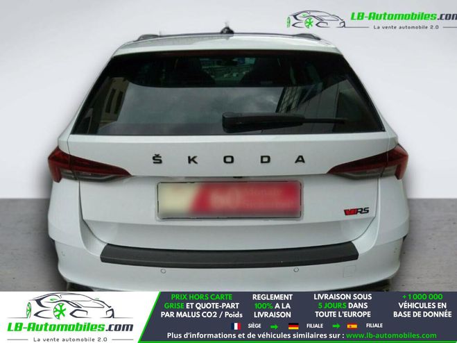 Skoda Octavia 2.0 TSI 245 ch BVA Blanc M�tallique de 2021