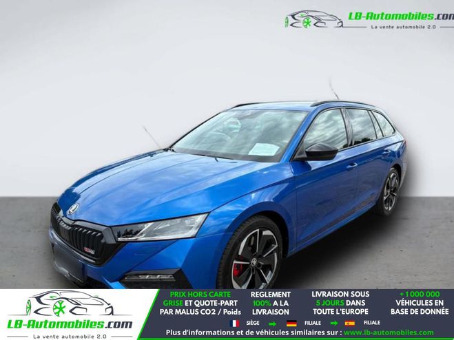 Skoda Octavia 2.0 TSI 245 ch BVA Bleu M�tallique de 2022