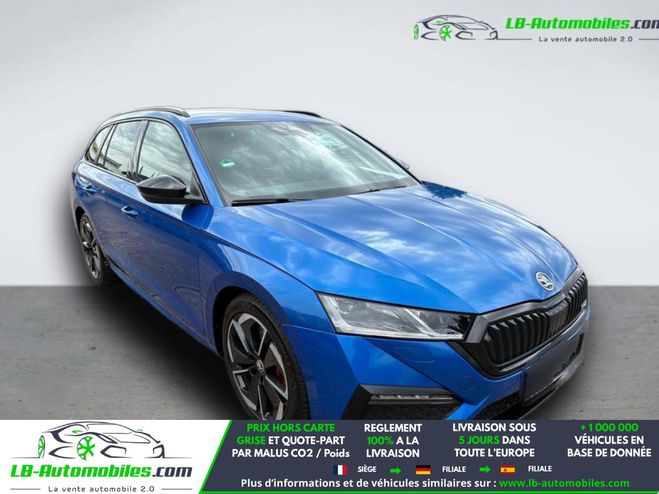 Skoda Octavia 2.0 TSI 245 ch BVA Bleu M�tallique de 2022