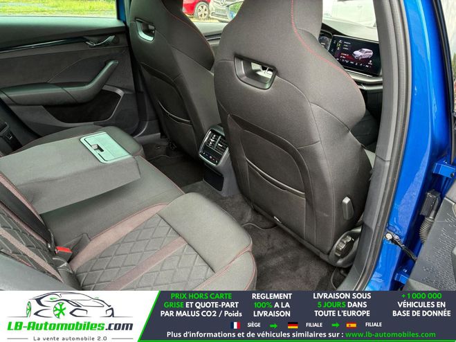 Skoda Octavia 2.0 TSI 245 ch BVA Bleu M�tallique de 2022
