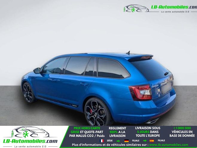 Skoda Octavia 2.0 TSI 245 ch BVA Bleu M�tallique de 2020