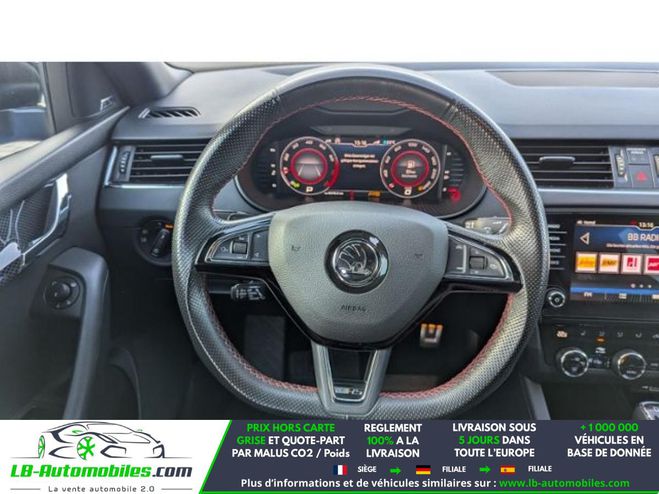 Skoda Octavia 2.0 TSI 245 ch BVA Bleu M�tallique de 2020