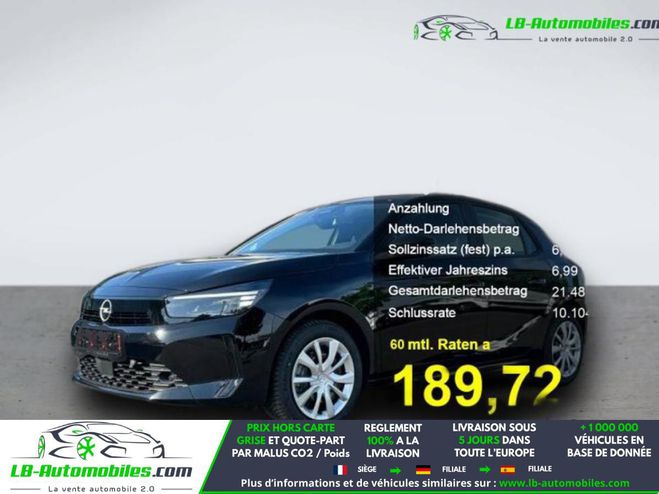 Opel Corsa 1.2 Turbo 100 ch BVM Noir M�tallique de 2025