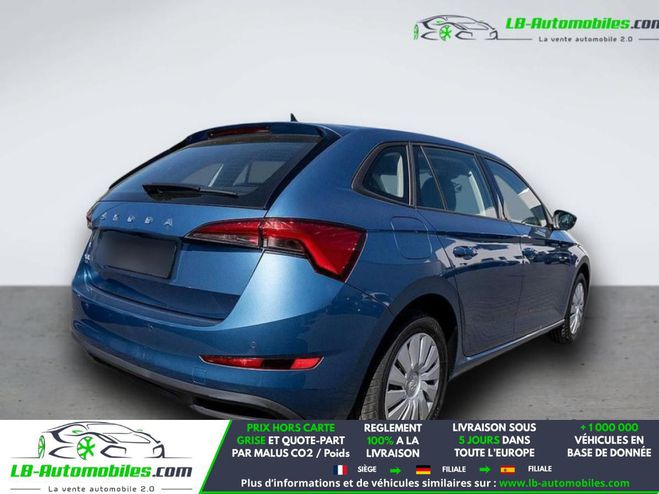 Skoda Scala 1.0 TSI 95 ch BVM Bleu M�tallique de 2020