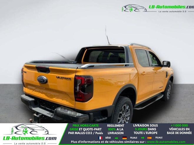 Ford Ranger DOUBLE CABINE 2.0 205 CH BVA e-4WD Orange M�tallique de 2024