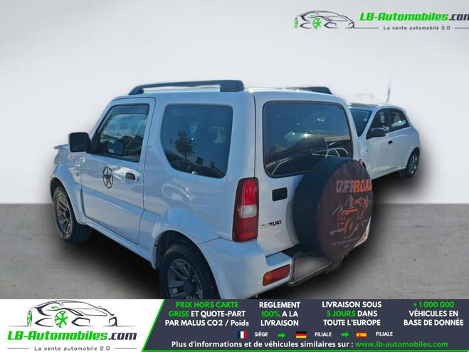 Suzuki Jimny 1.3i VVT 86ch Blanc M�tallique de 2017
