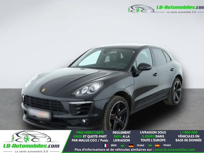 Porsche Macan S 3.0 V6 340 ch Noir M�tallique de 2017